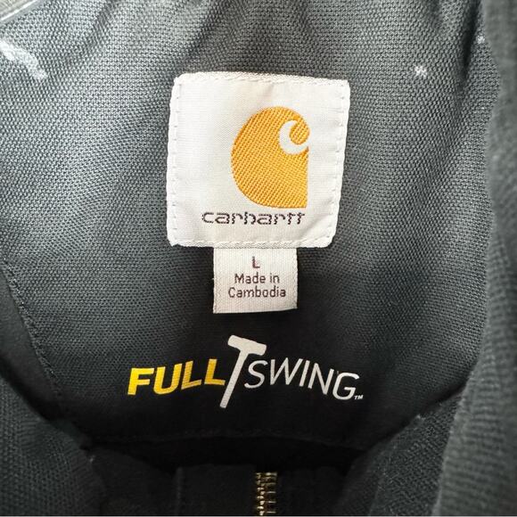 Carhartt Thrashed Distressed Full Swing Loose Fit Quick Duck Insulated Jacket L - Picture 7 of 15